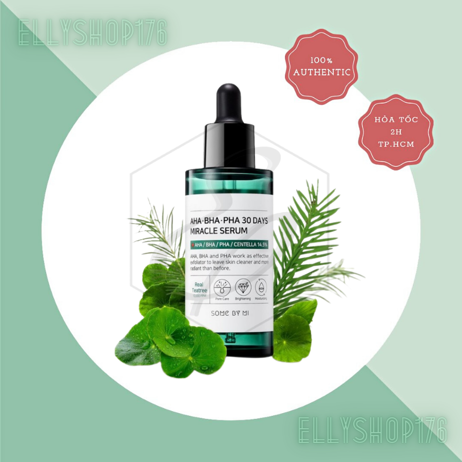 Tinh Chất Some By Mi Trị Mụn Và Dưỡng Da 30 Ngày Miracle Serum 50ml